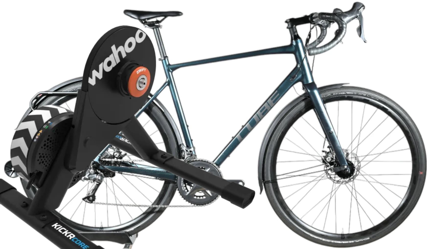 Cube Nuroad & Wahoo Kickr Core 2